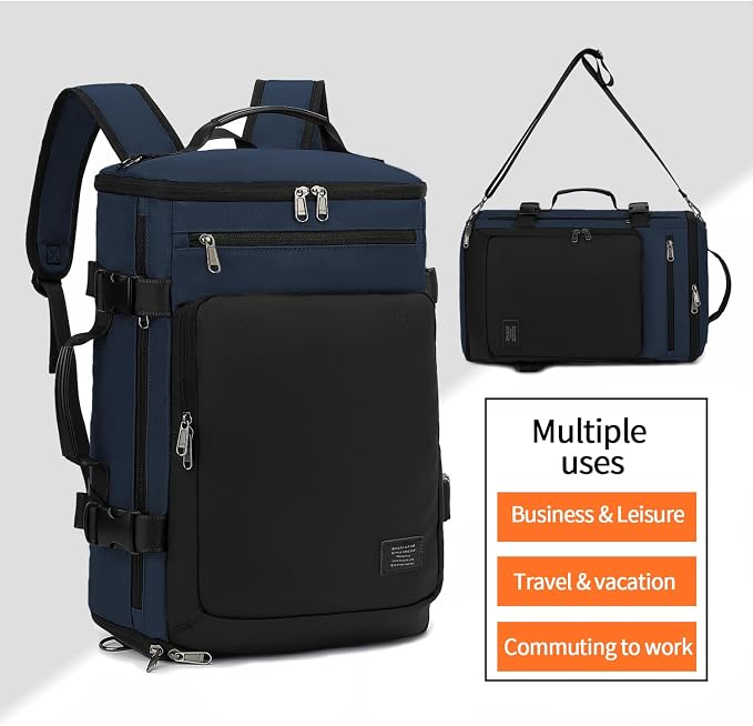 Kalesi Gym Duffle Bag Backpack 4-Way Waterproof with Shoes Compartment for travel Sport Hiking laptop - Image 2