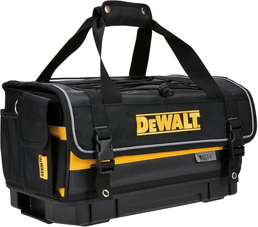 DEWALT TSTAK Tool Bag, 16-inch Durable Tote with Tool Organizer and Hard Bottom (DWST17623) by Unknown