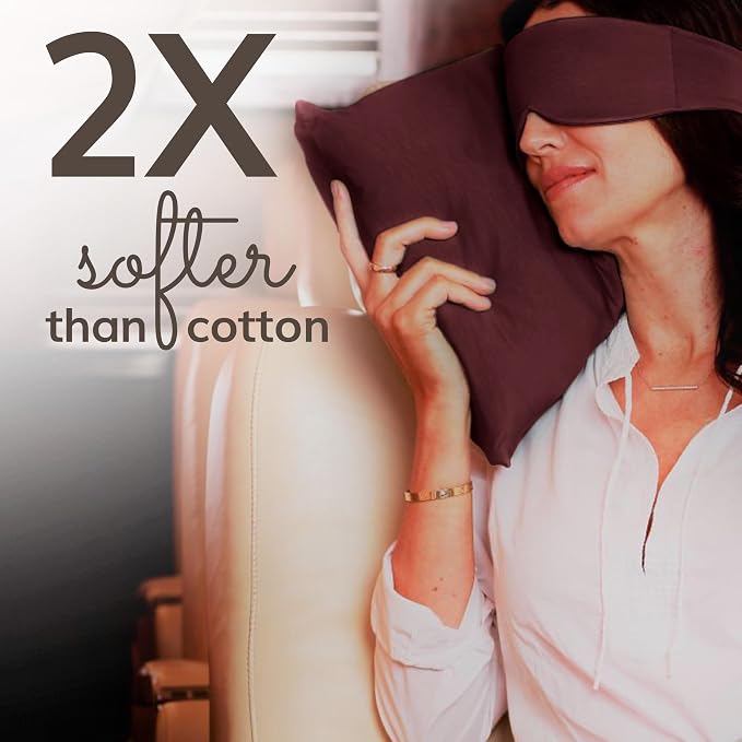 Happyluxe Travel Pillow for Long Flights - Soft, Small, Alternative to Down and Memory Foam. 17 x 13in - Made in The USA, Cabernet Red Airplane Pillow for Adults Sleeping, Camping or Nap - Image 6