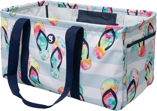 geckobrands Large Utility Tote - Durable Multipurpose Bag for Beach, Travel, Shopping & Outdoor Activities by geckobrands
