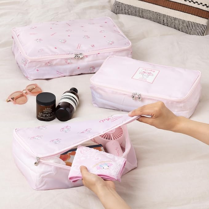 Sanrio 020044 My Melody Travel Inner Case Set of 3 - Image 3