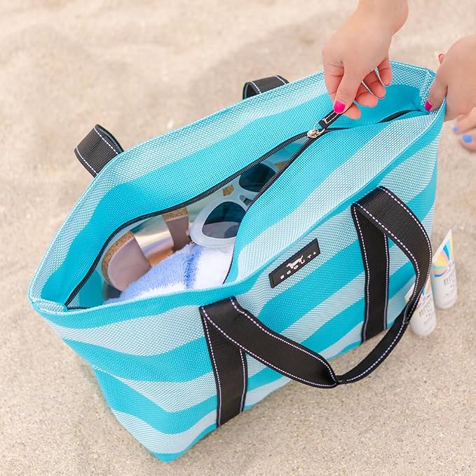 SCOUT Joyride - Large Sandproof Beach Bag For Women - Durable Mesh Woven Beach Tote, Pool Bag - Fabric Lets Sand Escape - Image 3