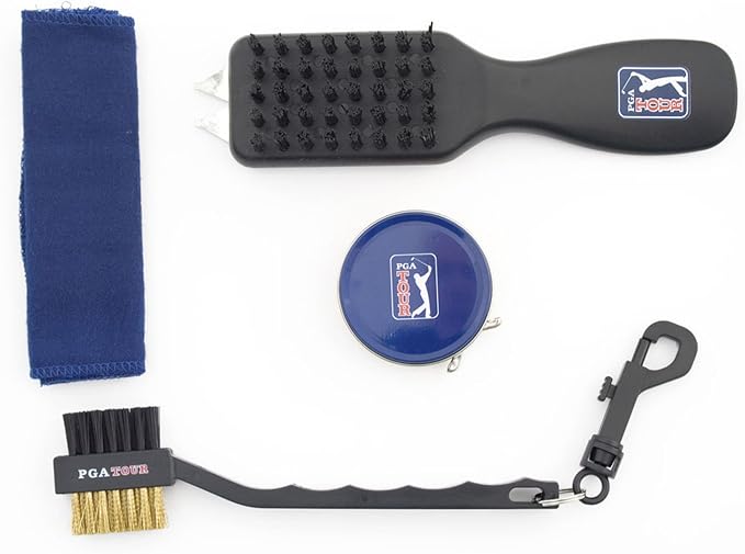 PGA Tour Shoe Bag with Club Cleaning Set - Image 2