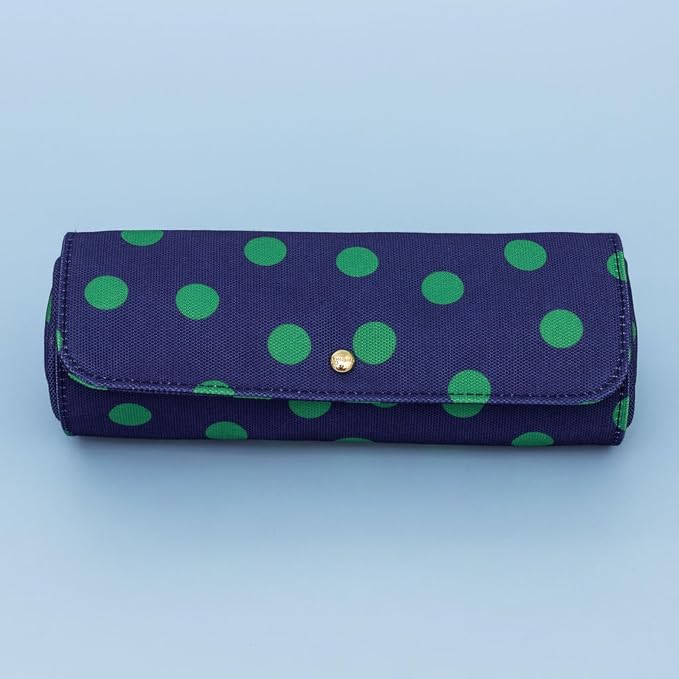 kate spade new york Travel Jewelry Roll, Sonnet Dot | Fabric Jewelry Case Organizer for Women, Cute Jewelry Organization Holds Necklaces, Rings, Bracelets with Zipper Pocket - Image 6