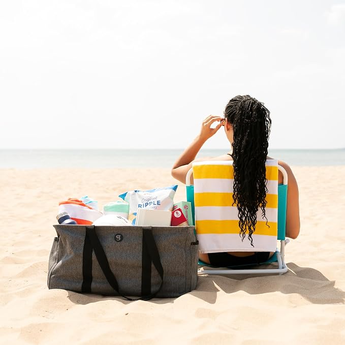 geckobrands Large Utility Tote - Durable Multipurpose Bag for Beach, Travel, Shopping & Outdoor Activities - Image 5