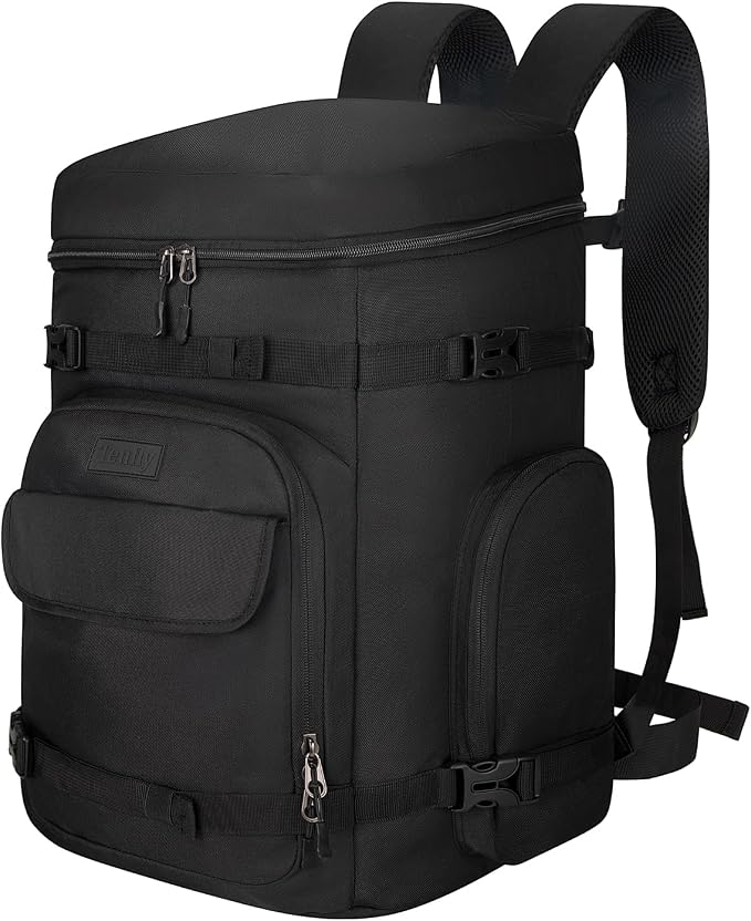 65L Waterproof Ski Boot Bag, Heavy Duty Snowboard Backpack for Helmet Goggles Gear, Air Travel Winter Sports Bag by Unknown