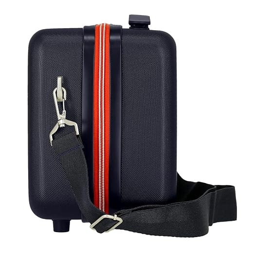 Reebok Unisex Kid's Toiletry Bag, Navy, Neceser Adaptable con Bandolera - Image 4