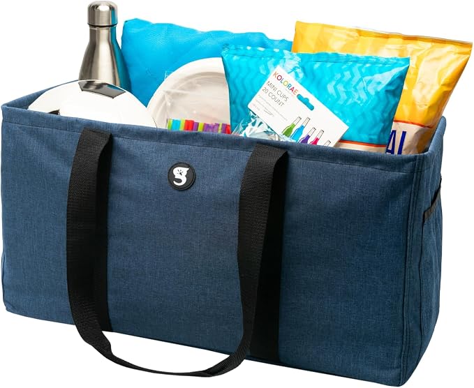 geckobrands Large Utility Tote - Durable Multipurpose Bag for Beach, Travel, Shopping & Outdoor Activities - Image 3