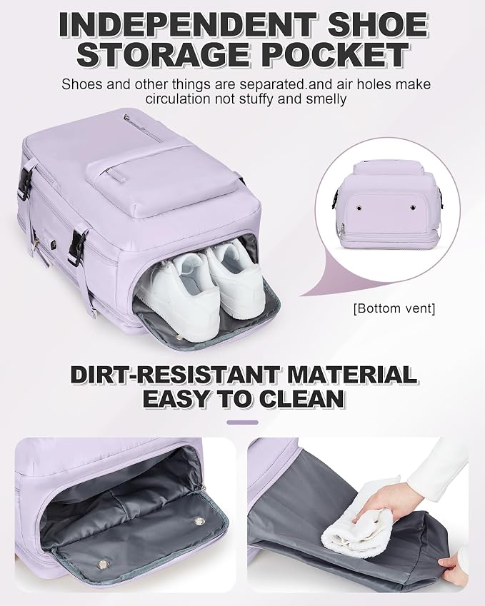 VGCUB Vacuum Backpack Travel with Pump, Vacuum Seal Compression Bags Laptop Backpack Personal Item - Image 6