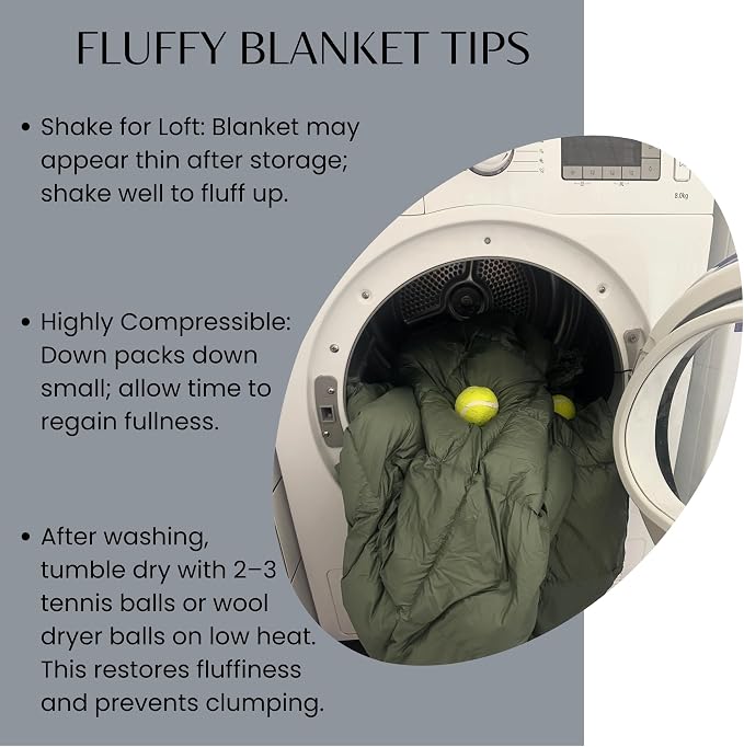 Down Camping Blanket with Footbox – Lightweight, Packable, Water Resistant Backpacking Quilt & Warm Puffy Compact Outdoor Throw – 52x77 with Stuff Sack for Stadium, Hiking & Travel - Image 7