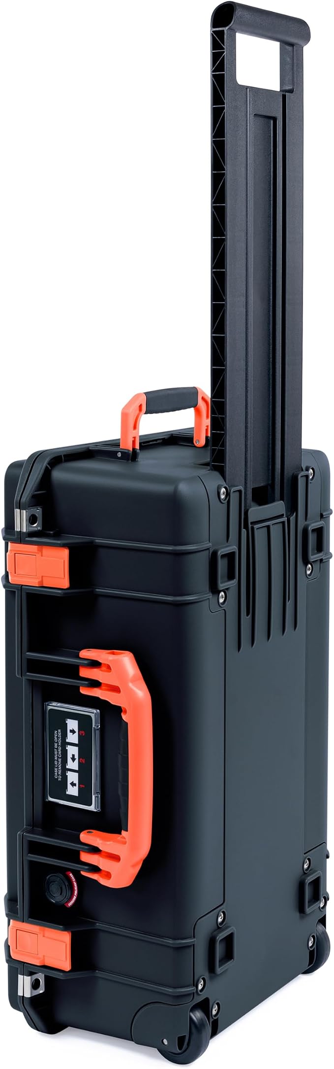 Black Pelican Air 1535 Carry-on Case - with TrekPak Divider System & Mesh Lid Organizer - Orange Handles & Latches. - Image 4