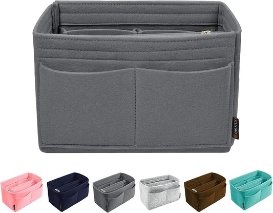 OMYSTYLE Purse Organizer Insert, Felt Tote Bag Organizer Insert with 5 Sizes, Handbag Dividers for Inside Purse, Compatible with Longchamp, Neverful, Speedy and More by OMYSTYLE