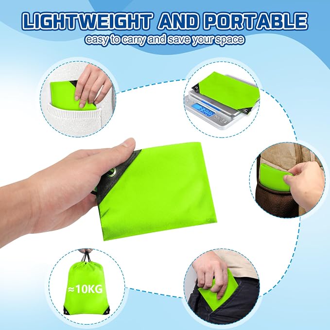 Grneric Drawstring Bags Bulk 14 Pcs Drawstring Backpack Bulk Cinch Bag Sackpack for Men Women Gym (Light Green) - Image 5