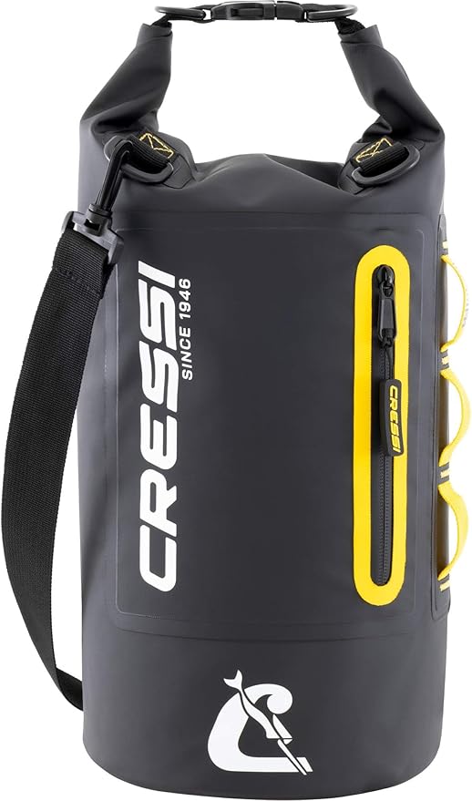 Cressi Ocelot Dry Bag – Water-Resistant Gear Protection with Carry Straps for Swim and Outdoor Activities - Designed in Italy by Unknown