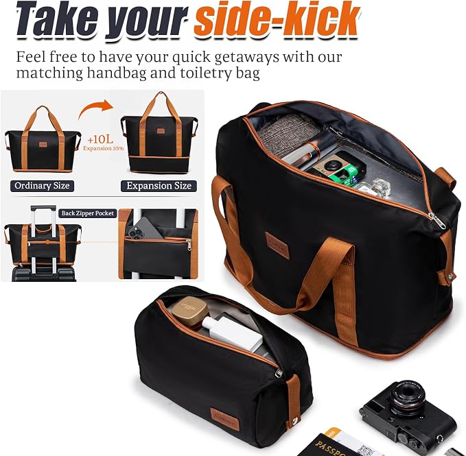 Cosbarn Luggage Sets 5 Piece Suitcases with Wheels, Suitcase Set ABS Hard Case Luggage with Spinner Wheels Durable Travel Luggage - Image 5