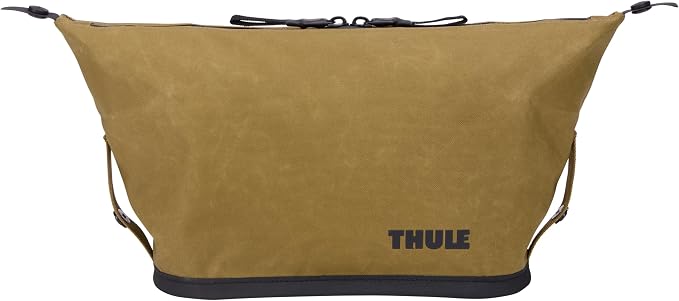 Thule Aion Toiletry Bag - Water-resistant bag for toiletries, makeup & shaving essentials - Removable liquids bag included - Easy to clean - Snap loop for easy hang - Waxed, PFC-free fabric - Image 8