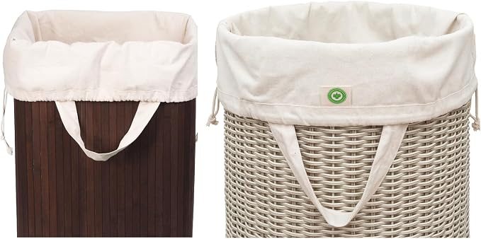 College Dorm Laundry Bags - Versatile and Heavy Duty College Laundry Hamper Liner with Drawstring - Canvas Laundry Basket Liner - 100% Cotton, Washable and Foldable Cloth Laundry Bags (1 Pack) - Image 3