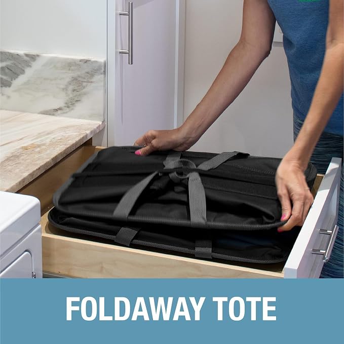 CleverMade Collapsible Laundry Caddy – Foldable Laundry Hamper & Tote, XXL 64L Pop-Up Laundry Basket with Handles, Space-Saving Laundry Organizer for Home & Travel, 2 Pack - Charcoal Gray - Image 5