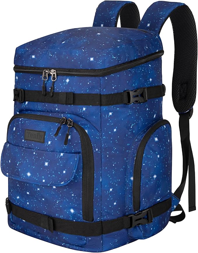 65L Waterproof Ski Boot Bag, Heavy Duty Snowboard Backpack for Helmet Goggles Gear, Air Travel Winter Sports Bag by Unknown
