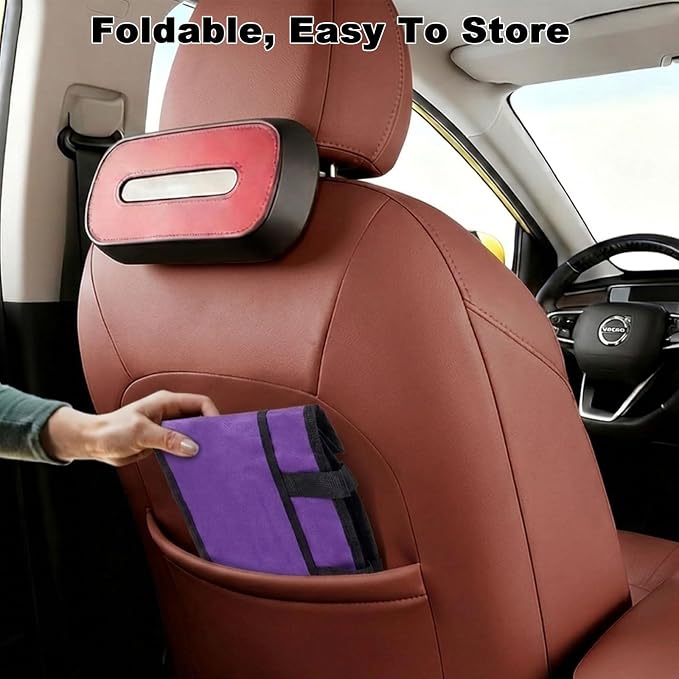 4 Water Bottle Holder with Strap - Multiple Tumbler Insulated Drink Carrier Tote Bag, Reusable Drink Family Size Caddy for Car, Delivery, Adjustable Dividers - 2 in 1 Car Seat Hook Set - Image 4