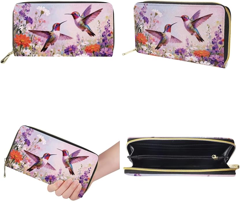 GIFTPUZZ Women Tote Bag Women Wallet Portable Cosmetic Bag for Women Bag Set 3 Pack PU Leather Bags with Zipper - Image 7