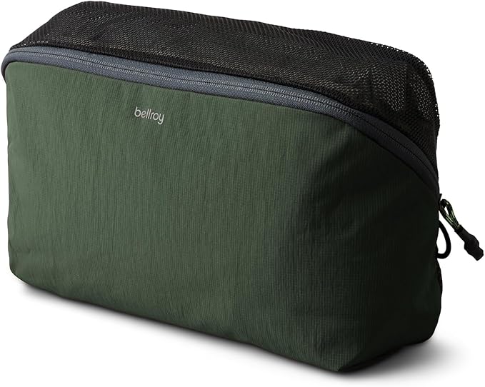 Bellroy Packing Cube 6L (Organizer Packing Pouch with Internal Zip Pocket and Durable, Lightweight Design) - Spruce by Bellroy