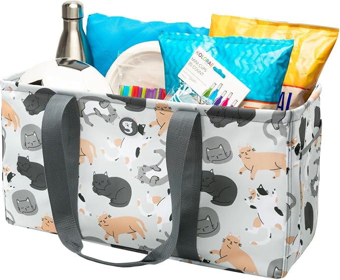 geckobrands Large Utility Tote - Durable Multipurpose Bag for Beach, Travel, Shopping & Outdoor Activities - Image 3