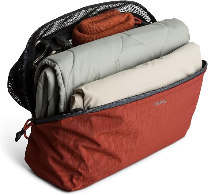 Bellroy Packing Cube 6L (Organizer Packing Pouch with Internal Zip Pocket and Durable, Lightweight Design) - Clay - Image 2