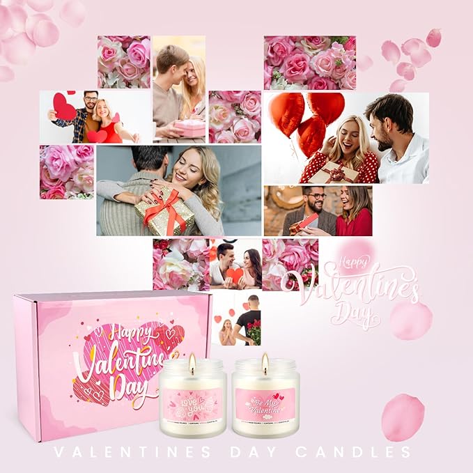 Scented Candle Gifts,6pack-Long Lasting Burning-Aromatherapy Candle for Men Husband Boyfriend,Romantic Gifts for Women, Girlfriend Wife,Mother,Home Decor,Anniversary