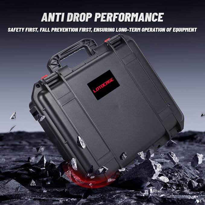 LOTOCASE Case for Milwaukee Oscillating Multi Tool - Custom Power Tools Box | Case for Milwaukee M18 M12 2836-20/2626-20/2526-20/2426-20, for Milwaulkee Fuel Multi-tool/Battery/Charger (Case Only） - Image 4