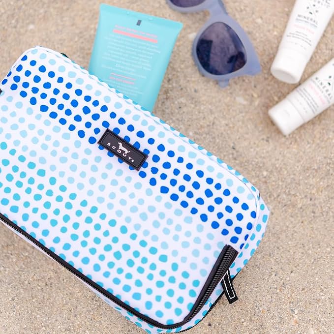 SCOUT 3-Way Bag - Travel Makeup Pouch and Toiletry Bag for Women with Three Zipper Compartments - Stands Upright, Wipes Clean - Image 6
