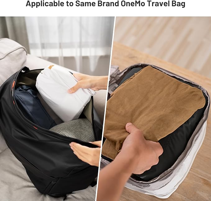 PGYTECH Clothes Storage Set, Travel Organizer Bags for Photographers and Enthusiasts, Dual-Color Compression Packing Cubes for Suitcases and Backpacks, Travel Bag Storage Bags for Clothes - Image 3