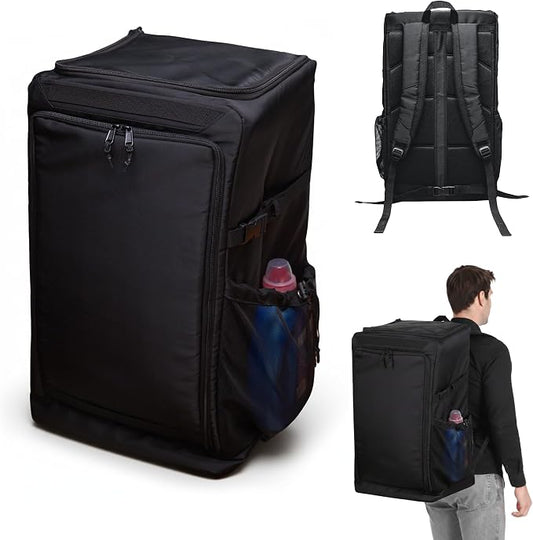 Otis 90L Extra Large Laundry Backpack Bag with Front-Load Access, Heavy Duty Backpack, Laundry Hamper with Padded Shoulder Straps & Waist Buckle for Dorm, Apartment, Laundromat & Travel. by Unknown