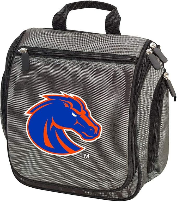 Broad Bay Boise State Toiletry Bags Or Hanging Travel Shaving Kits For Men (Gray) by BroadBayPersonalizedGifts