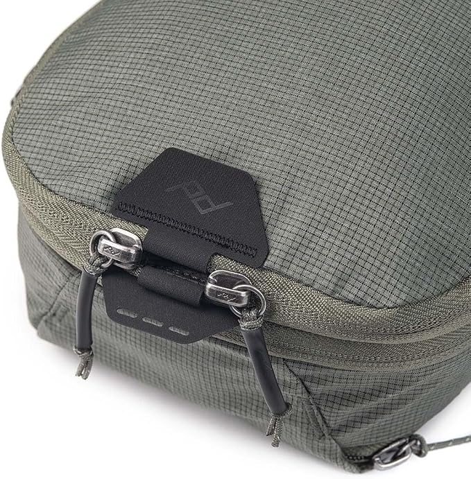 Peak Design Packing Cube, Sage, Weatherproof Luggage Cube with Dual Compartment Organization, Expansion and Compression, Zipper Opening, Travel Organizer for Men and Women, Size S - Image 5