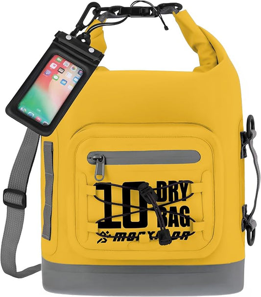 MORXPLOR Dry Bag Waterproof,5L/10L/20L/30L/40L/55L Roll Top Dry Bag Backpack with WaterProof Phone Case for Swim,Kayak by MORXPLOR