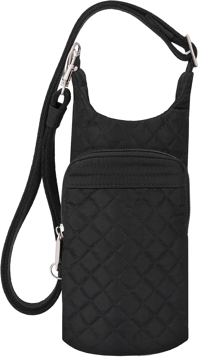 Travelon Anti-Theft Boho Insulated Water Bottle Tote by Travelon
