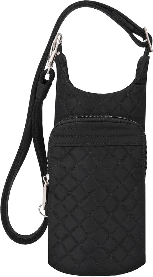 Travelon Anti-Theft Boho Insulated Water Bottle Tote by Travelon