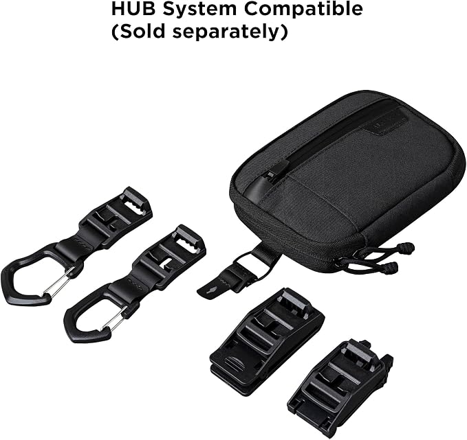 ALPAKA Admin Pouch Pro EDC Organizer Tool Pouch Black Axogrid 300D | Smooth Zipper, Weatherproof Storage for Electronics, Cables, Travel Accessories - Image 6