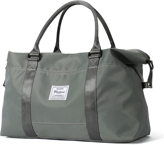 Travel Duffel Bag, Carry On Overnight Weekender Bags for Women | Travel Bag with Wet Pocket & Trolley Sleeve, For Spirit Airlines 18x14x8 Personal Item Bag by HYC00