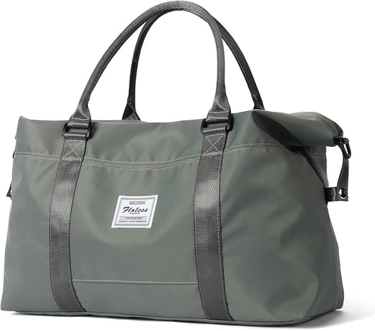 Travel Duffel Bag, Carry On Overnight Weekender Bags for Women | Travel Bag with Wet Pocket & Trolley Sleeve, For Spirit Airlines 18x14x8 Personal Item Bag by HYC00