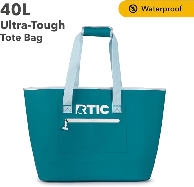 RTIC Ultra-Tough Tote Bag, Waterproof for Beach, Pool, Towel, Grocery, Shopping, Heavy-Duty, Puncture Resistant - Image 4
