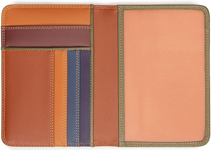 mywalit Leather Travel Passport Cover | Lucca | 3 Cards, Notes And Transparent Passport Section - Image 2
