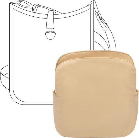 Tote Bag Organizer Insert for HERMES Evelyne 16 Handbag,Custom Fit Inside Premium Vanile Lightweight WaterResistant Purse Insert by FANJIProject