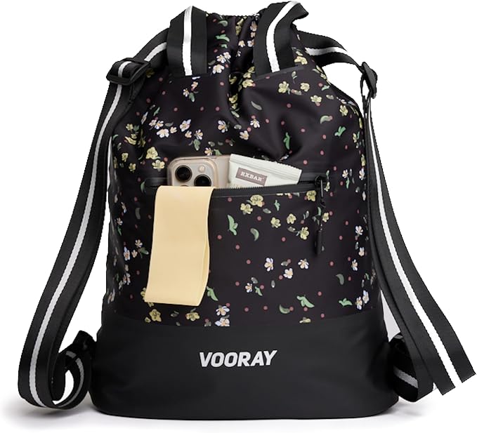VOORAY 23L Flex Cinch Drawstring Backpack – Lightweight Travel Bag, Weekender & Sports Gym Bag for Women and Men - Image 6