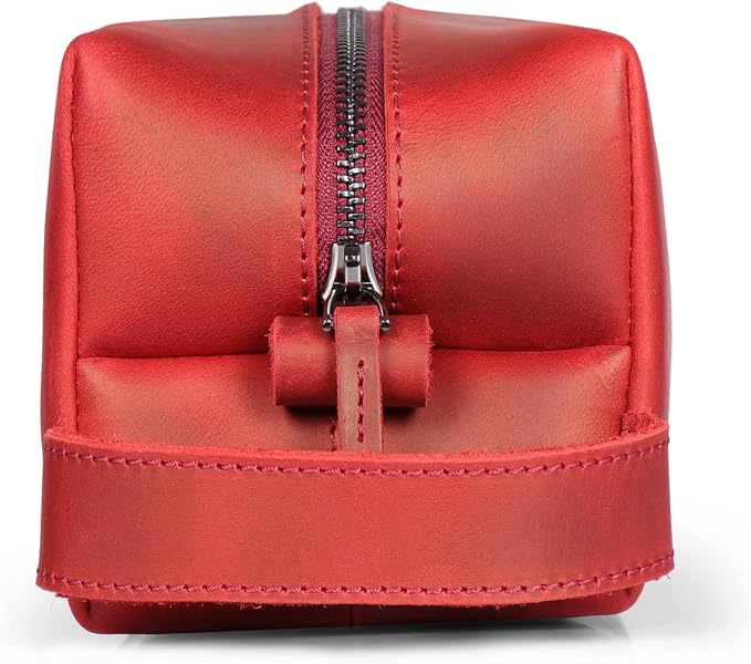 Londo Genuine Leather Travel Toiletry, Makeup, Shaving Organizer Bag - Dopp Kits - Unisex - Image 4
