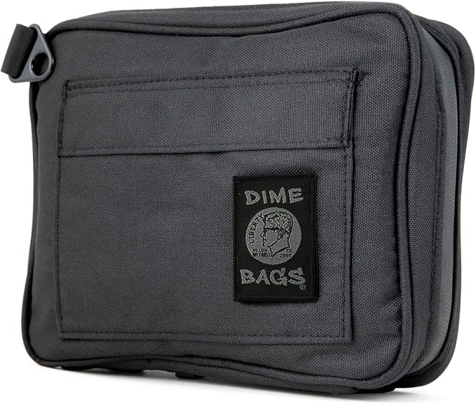 DIME BAGS Lockable Odor Sealing Padded Pouch, 3-Digit Combo Lock & Hidden Storage Pocket, Carbon Lined Scent Protection Boss - Image 2