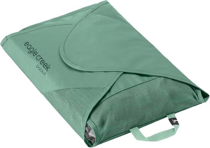 Eagle Creek Pack-It Reveal Garment Folder - Compression Wings - Maximize Luggage Space - Convenient Top Handle - Quick Drying Material - Large - Willow Green - Image 3