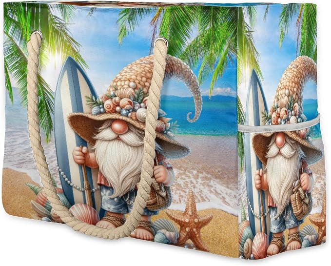 Large Beach Bag with Zipper Beach Bags for Women Water Resistant Swim Pool Bag by Unknown