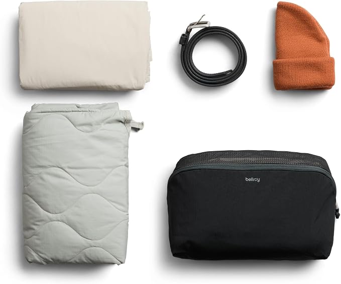 Bellroy Packing Cube 6L (Organizer Packing Pouch with Internal Zip Pocket and Durable, Lightweight Design) - Black - Image 7
